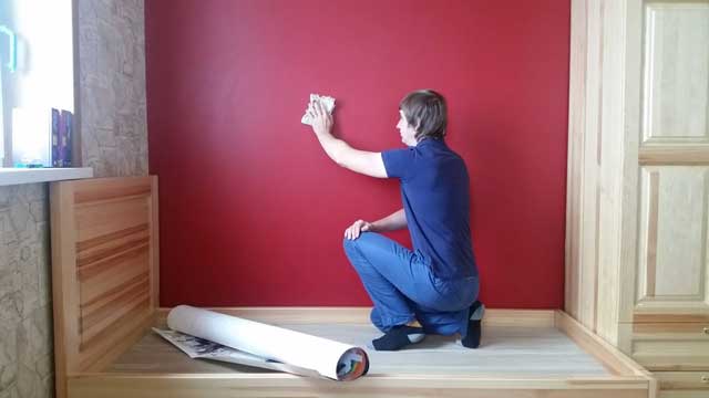 Как убрать краску со стены чтобы поклеить обои