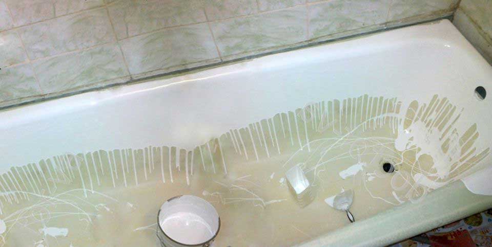 Как обновить эмаль ванны самостоятельно