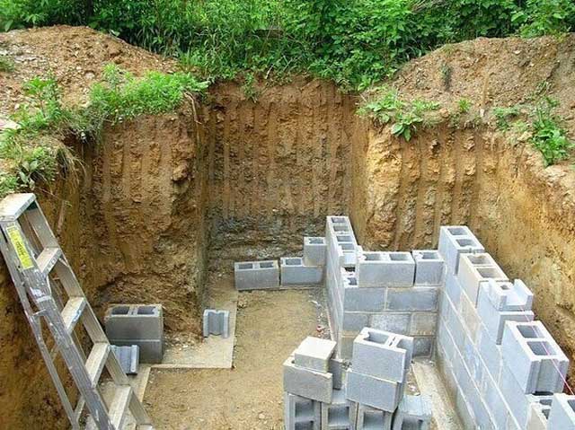 Как построить погреб на земле своими руками