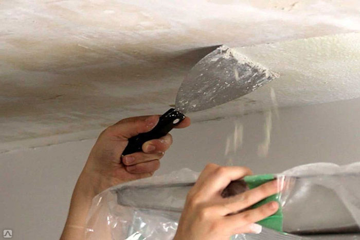 Как правильно сделать ремонт потолка