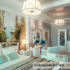 Французский стиль прованс в интерьере квартиры освещение