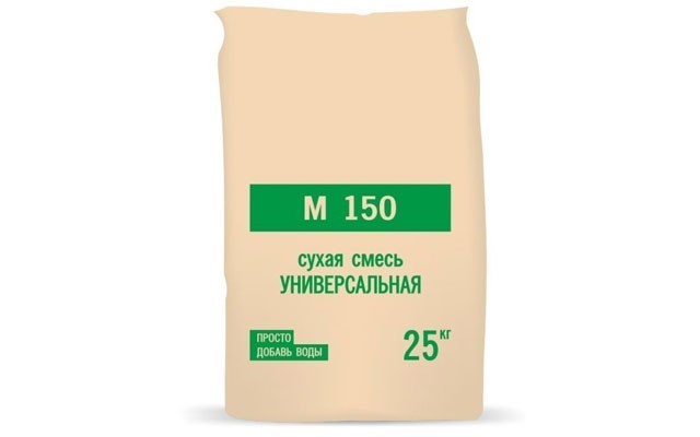 Пескоцементная смесь М-150